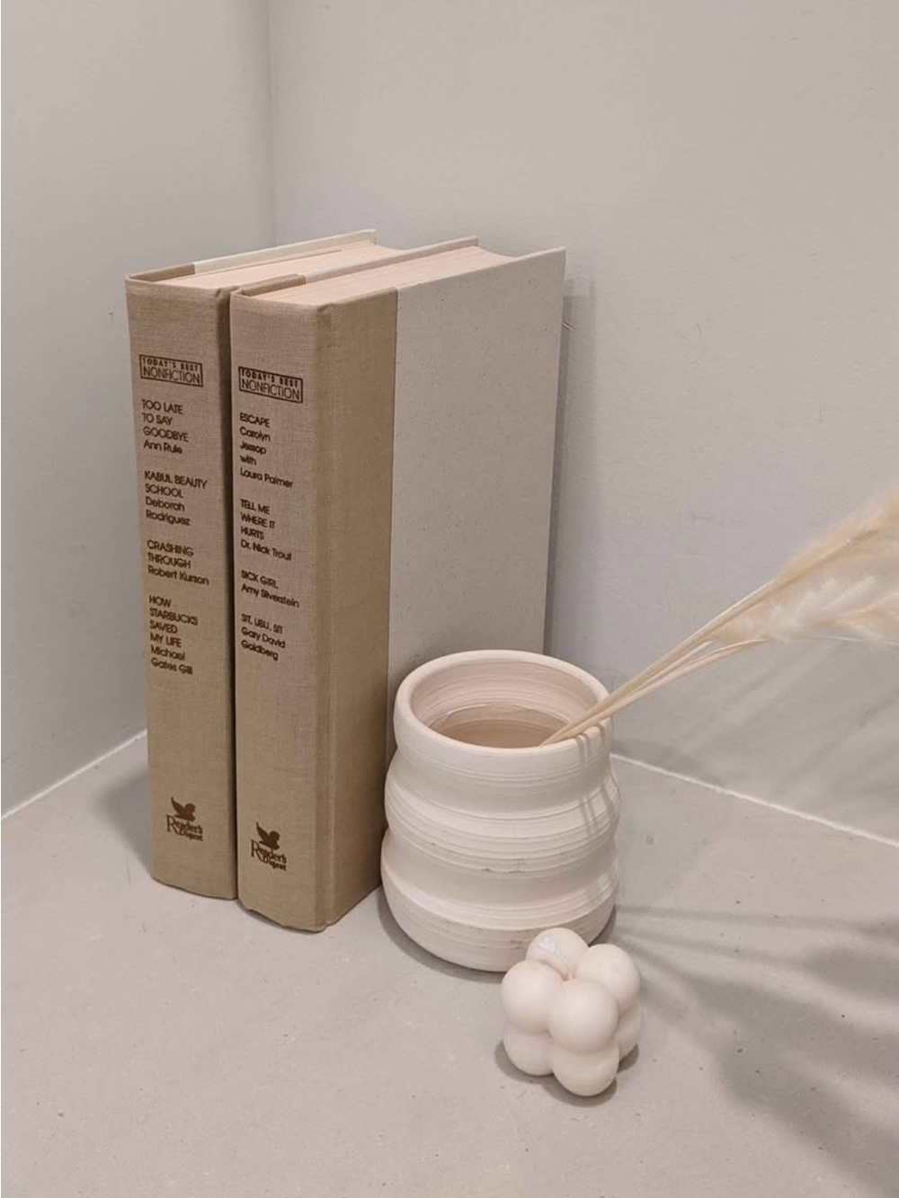 Neutral Book Stack x 2 - Picture 2 of 2